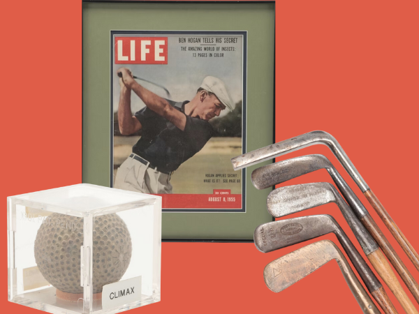 Vintage Golf Memorabilia, Hickory Shaft Clubs & Golf Collectibles